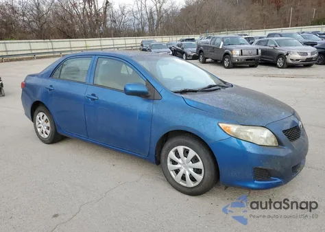 2009 Toyota Corolla Base from USA, damaged, VIN 2T1BU40E99C142284